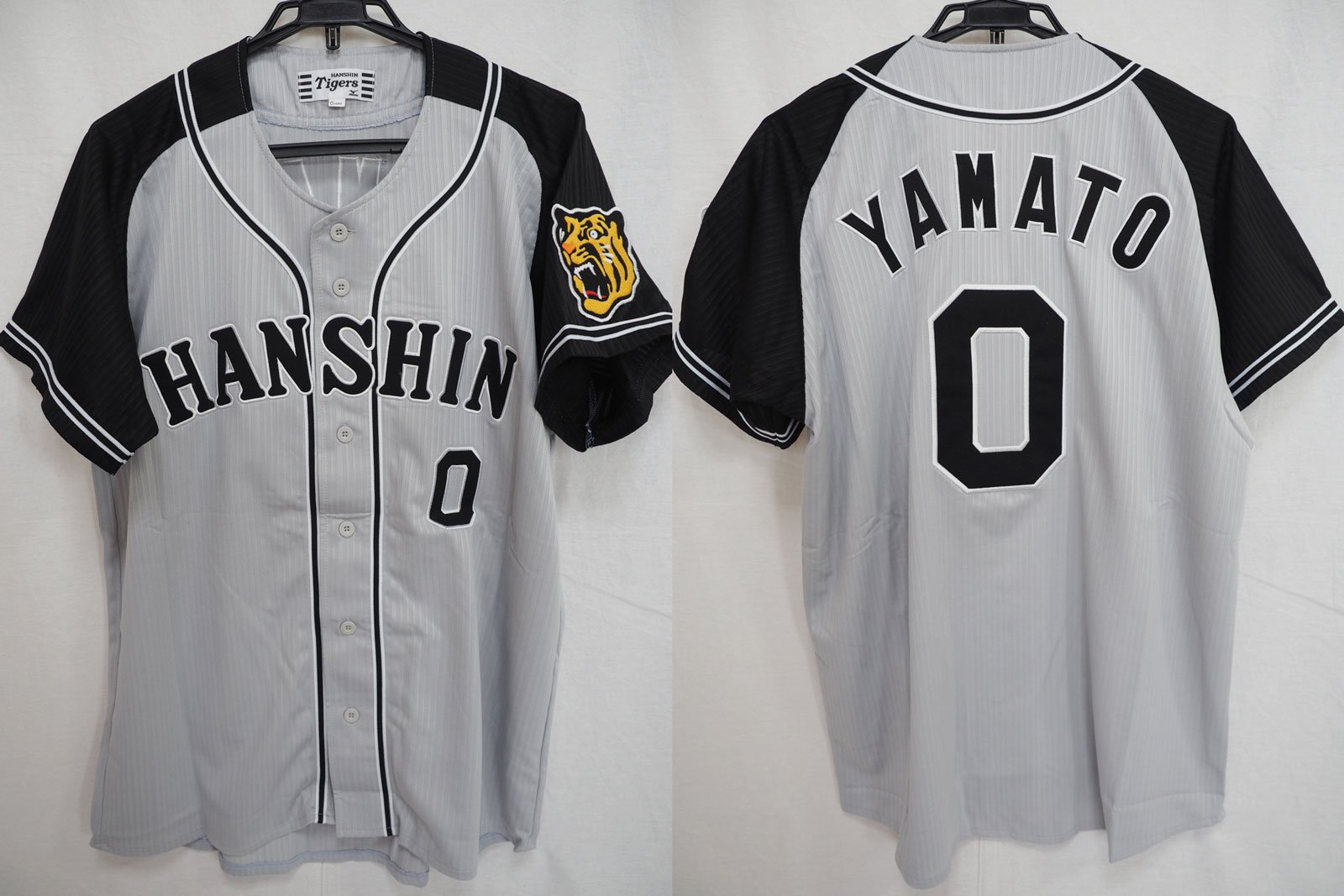 Japan Baseball Jersey Store on X: 2016-2017 Hanshin Tigers Jersey Away  Yamato #0  #hanshintigers  /  X