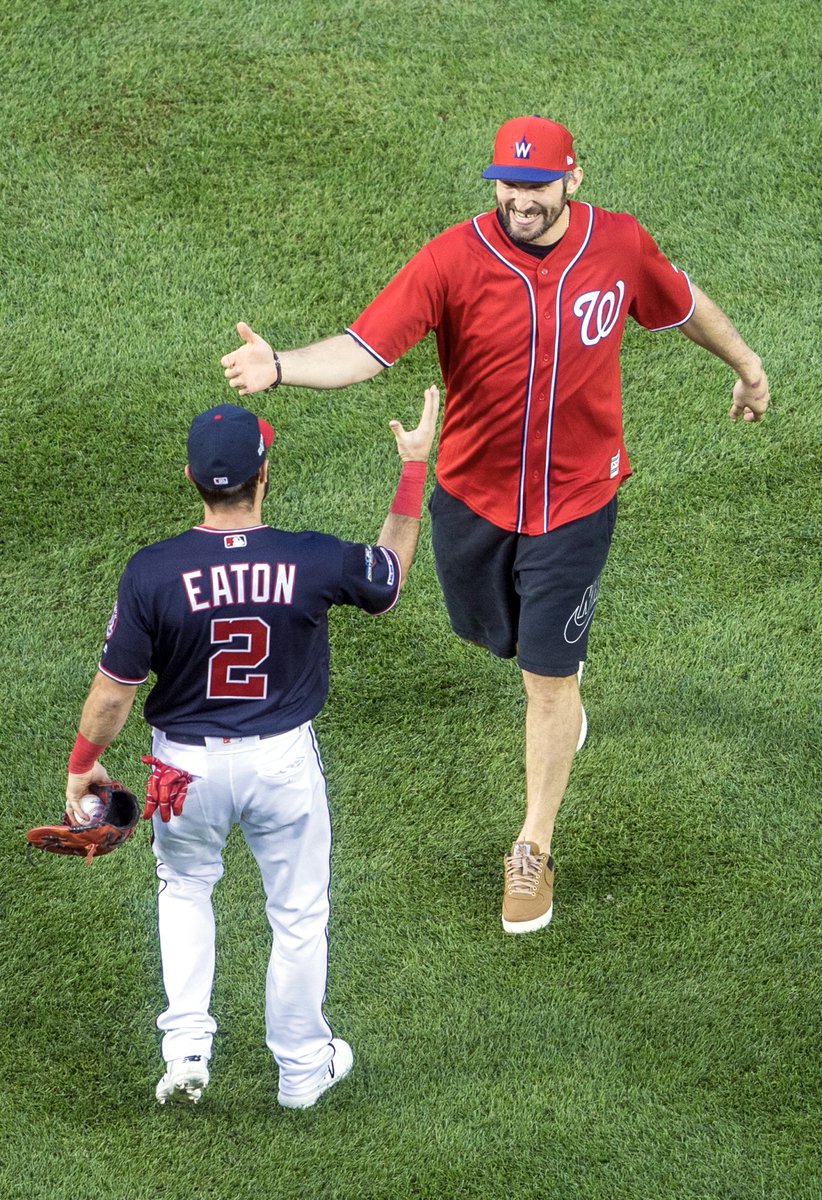 UNREAL.

KEEP ON DANCING BOYS!! <a href="/Nationals/">Washington Nationals</a> 

#ALLCAPS // #STAYINTHEFIGHT