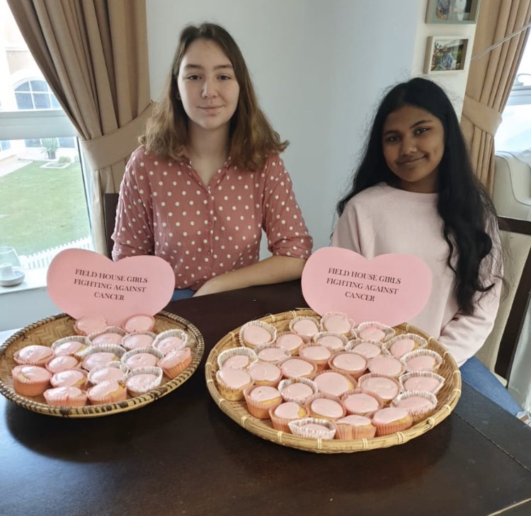 ReptonDXBBoard's tweet photo. The ‘Great UAE 🇦🇪 Bake Off’ took place in @ReptonDXBBoard last night for #CancerAwarenessDay today at @ReptonDXBSenior. The #ReptonDXBFieldHouse girls baked some delicious pink cakes 🧁 #ReptonDXBCommunity #ReptonDXBCares https://t.co/2fa44DlfOG