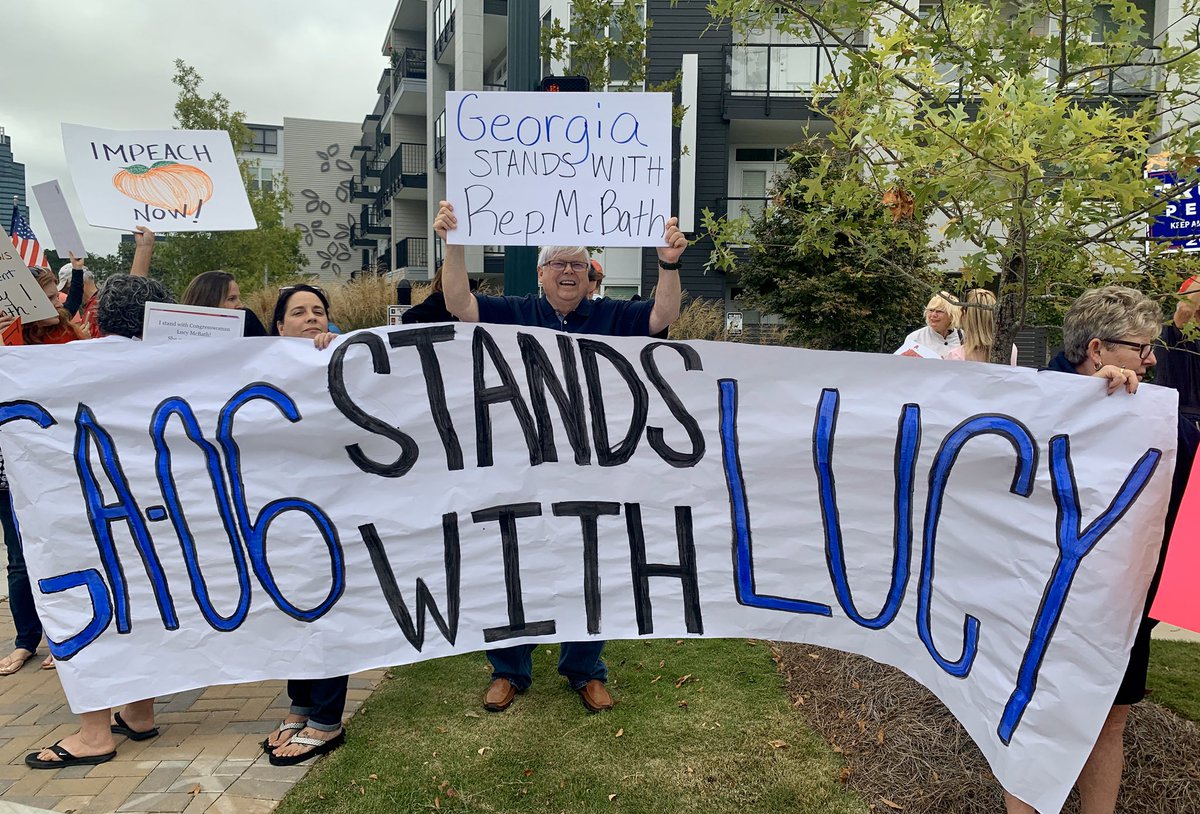 @lucymcbath @INDI6_GA  @IndivisibleGAco  @NoSafeSeatsGA  #StandWithLucy