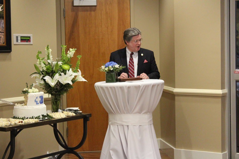 BibbMedical's tweet photo. Elected officials, board members, staff and community leaders gathered in the hospital lobby to celebrate the 60th Anniversary of Bibb Medical Center. 1959 • 2019 https://t.co/Fx1tOVKbjQ