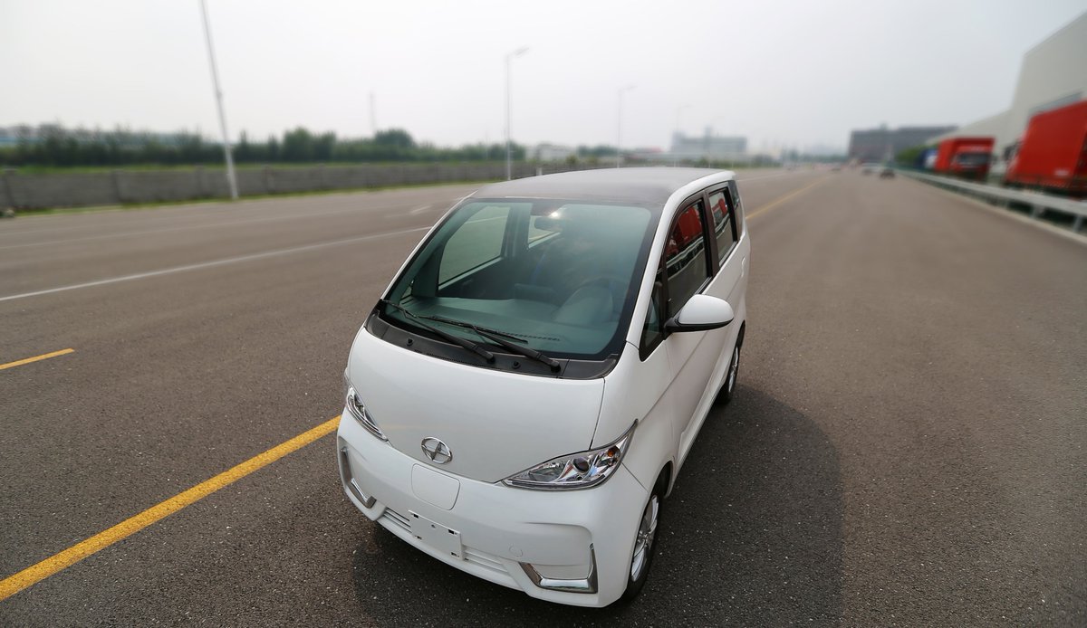 HanergyGlobal's tweet photo. After 30-day trials, Hanergy Glory’s “Never Plug-In” #ThinFilm #solar powered JoyLong EM3 retained a 60% battery charge (equivalent of 30km), despite 8 straight days of overcast and rainy weather.

#GoSolar #HanergyNews #energy #RenewableEnergy #EV #ElectricVehicle https://t.co/nQ5vxr9X2C