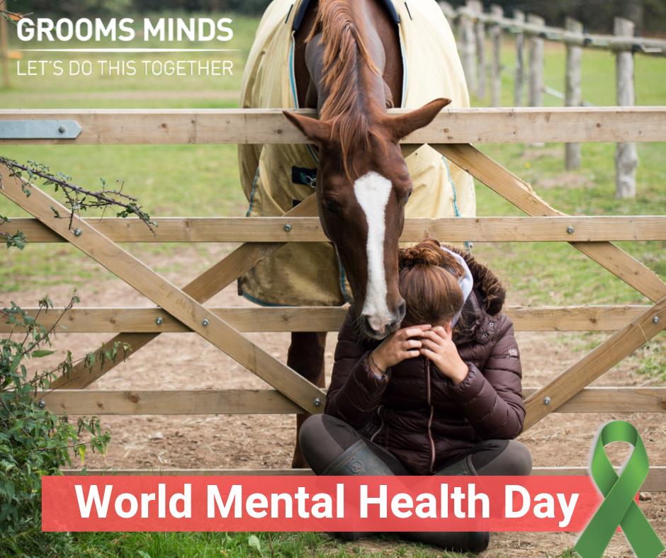 It's #WorldMentalHealthDay - a subject we should all be talking about.
We developed Grooms Minds, an online support to help you. And if you need to talk we have our Grooms Minds Support Line, available 24 hours a day: bit.ly/2M48tSd 
#GroomsMinds #YouAreNotAlone