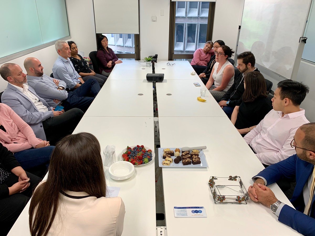 mcisolutionsau's tweet photo. Today, we at MCI shared an afternoon tea together to talk about #WorldMentalHealthDay. #MentalIllness shows no mercy and can happen to anyone. So, spend more time asking questions, picking up on signs and showing compassion to one another.
#WMHDay #CorporateWellbeing https://t.co/qAuX0xUJik
