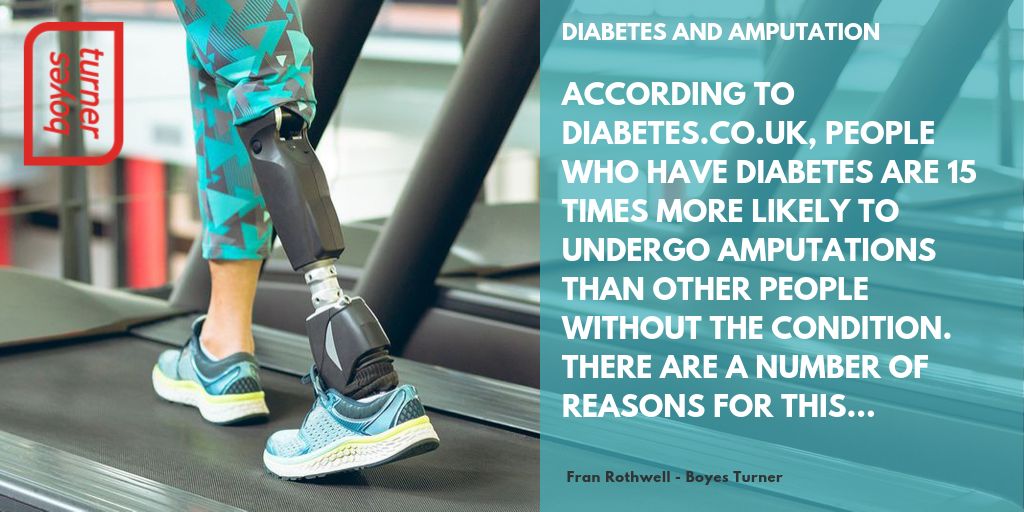 As amputation lawyers we have seen the impact of an amputation on our clients' lives - here Fran Rothwell talks us through the links between #Diabeticfootcare and possible #amputation and how when the worst happens a #MedNegLawyer might be able to help ow.ly/VehS50wGmEx