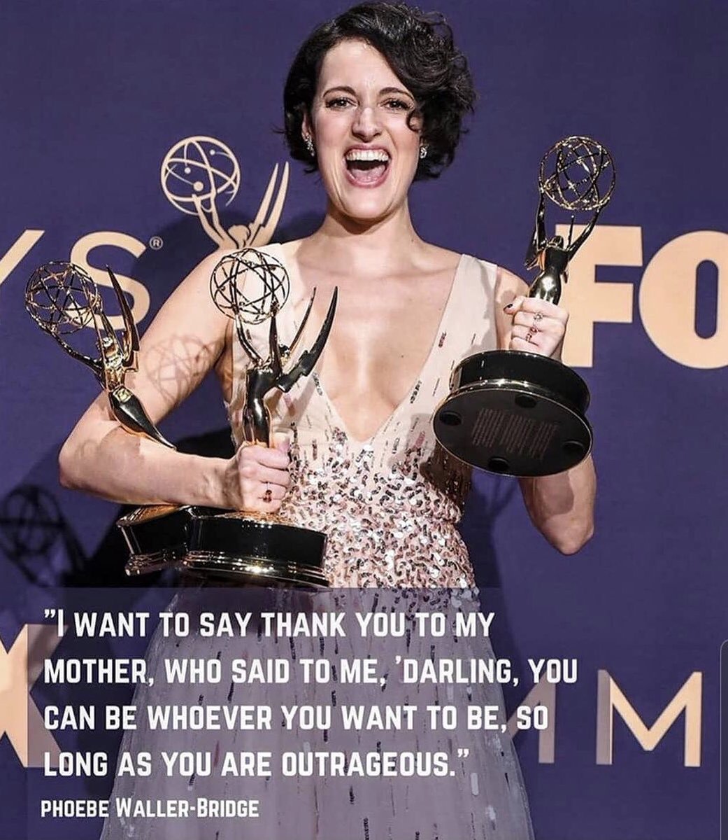 NorthofWatford's tweet photo. #ThursdayThought #PhoebeWallerBridge #BeOutrageous #ActorQuote https://t.co/WdoeLAjSE7