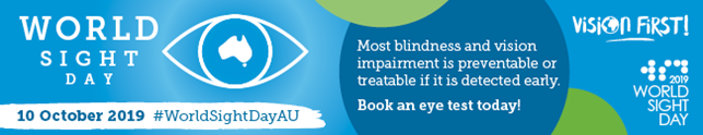 On this #WorldSightDayAU, @DiabetesVic encourages all Victorians over 40 to put their #VisionFirst and book an eye test today! This is especially important for people living with diabetes... #KeepSight @Vision2020Aus @EyeResearchAus @DiabetesAus