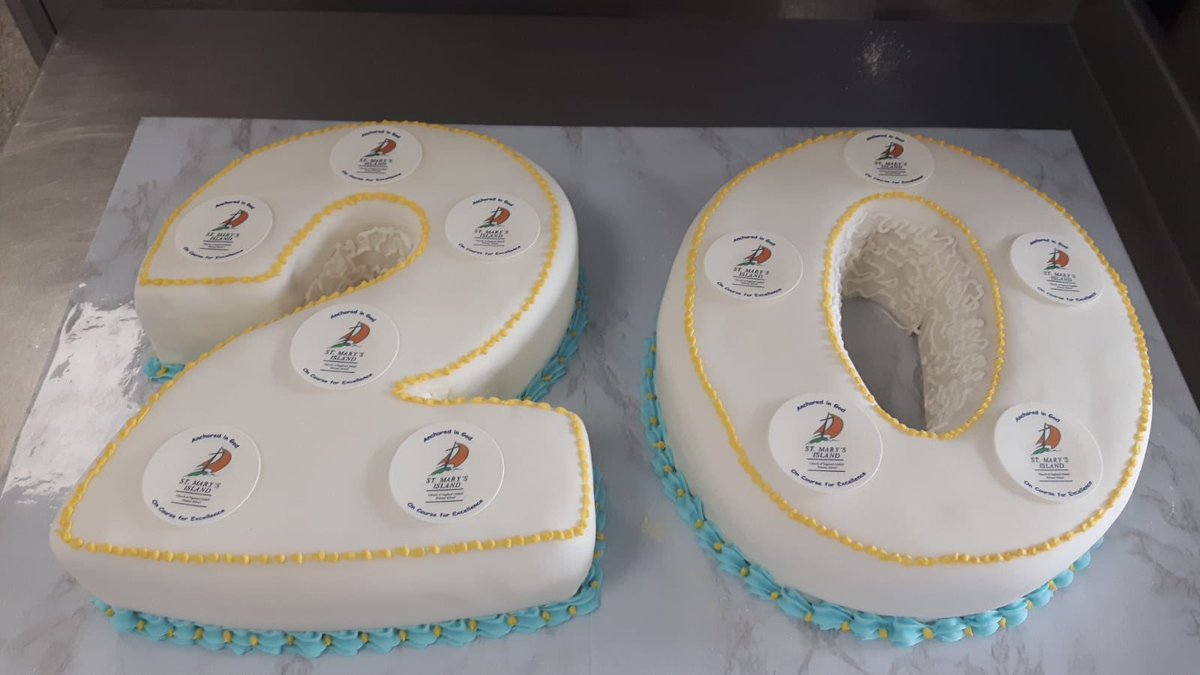 co_dining's tweet photo. St Mary’s Island Primary School celebrate their 20th year. Well done to our team @co_dining for making and decorating the celebratory cake. It tasted amazing!! https://t.co/ObRuTHsYGv