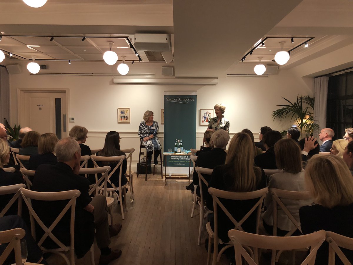 Thank you to everyone who made it to last night’s event with @FarrClarissa - a lively discussion around how how we develop and inspire the next generation of leaders #themakingofher