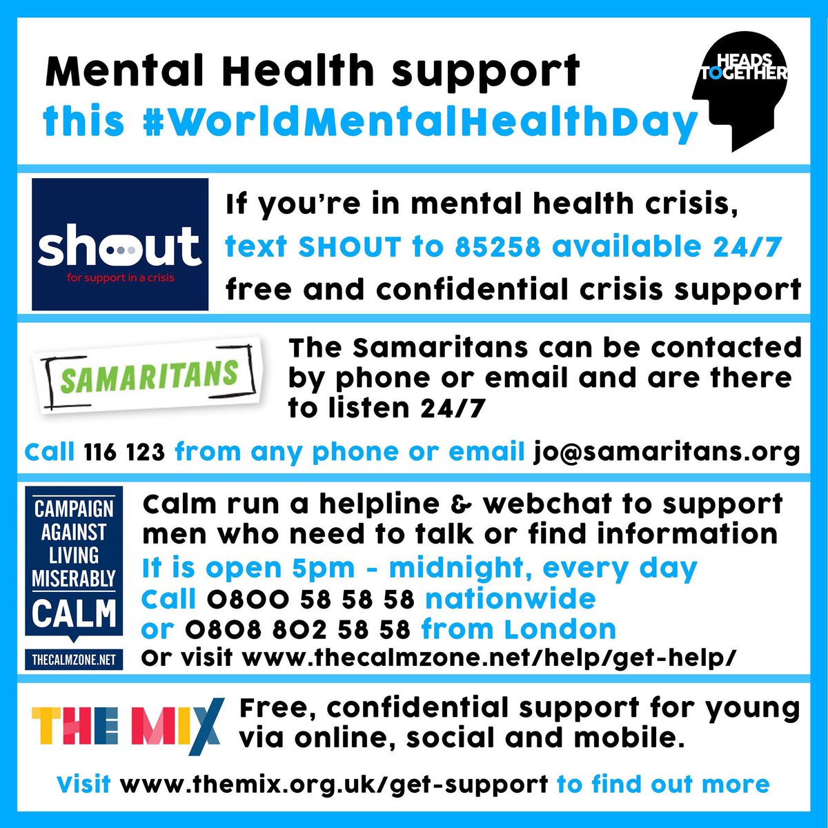 If you need help, ask #WorldMentalHealthDay2019