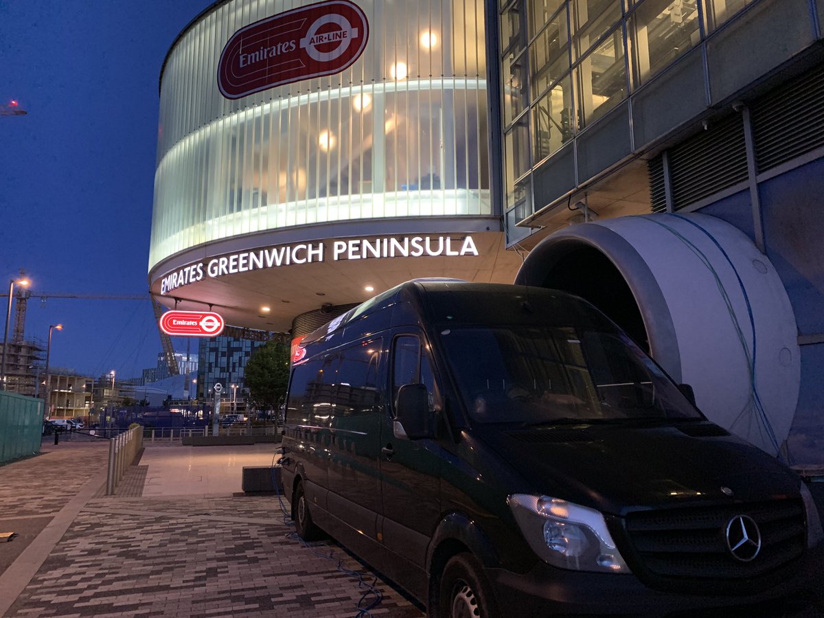 Providing #OutsideBroadcast facilities this morning for the <a href="/ChrisMoyles/">Chris Moyles</a> show on <a href="/RadioX/">Radio X</a> from the @EmiratesAirLDN #MakeSomeNoise