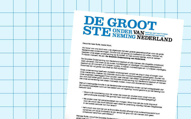 WOMENInc's tweet photo. 4 miljoen ouders, 4 miljoen mantelzorgers en ruim 1 miljoen vrijwilligers = 9 miljoen onbetaalde werknemers van #degrootsteonderneming van Nederland die te weinig waardering krijgen. De Alliantie Samen werkt het! schreef daarom een brief aan Rutte. 
👇 
https://t.co/pv7DrWtG97 https://t.co/n084JMnpxt