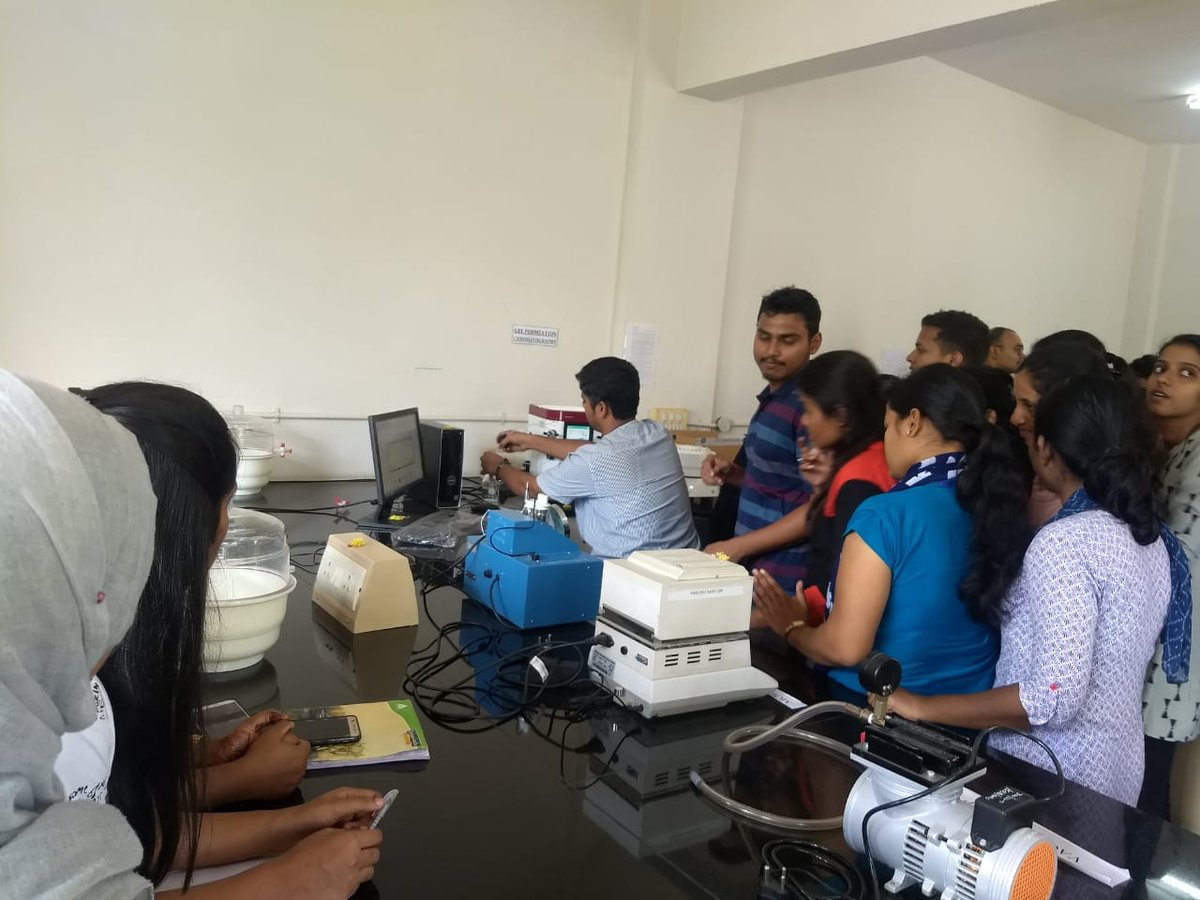 pimsbangalore's tweet photo. Glimpses 3days Workshop on #Skill development in Chromatographic techniques by Mr.Vikram and Mr.Umesh Scientists from Rubizon to #BiSEP and #LSSSDC trainees. @MSDESkillIndia @ITBTGoK @DBTIndia @Ktech_BFC @Pgibangalore https://t.co/6sts6OKKPK