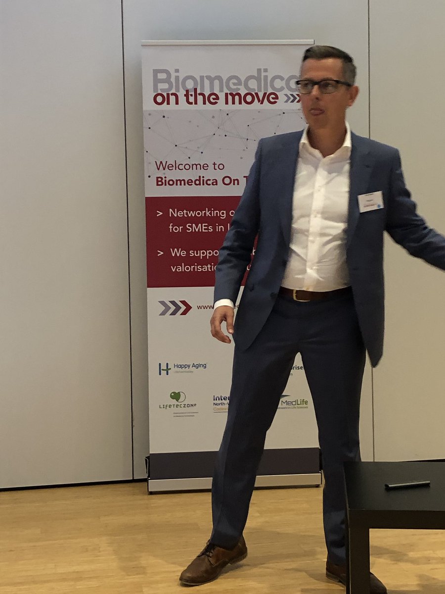 Interesting quote : Not valley of death but valley of opportunity for bringing knowledge into patients . @biomedica <a href="/BL_Chemelot/">Brightlands Chemelot Campus</a> <a href="/KurtGielen1/">Kurt Gielen</a> @TUeindhoven @HealthHolland health