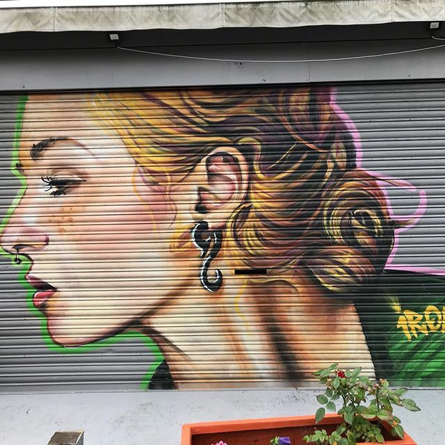 A #Brockley neighbourhood gem by <a href="/whoamirony/">Irony</a> #london #streetart #art