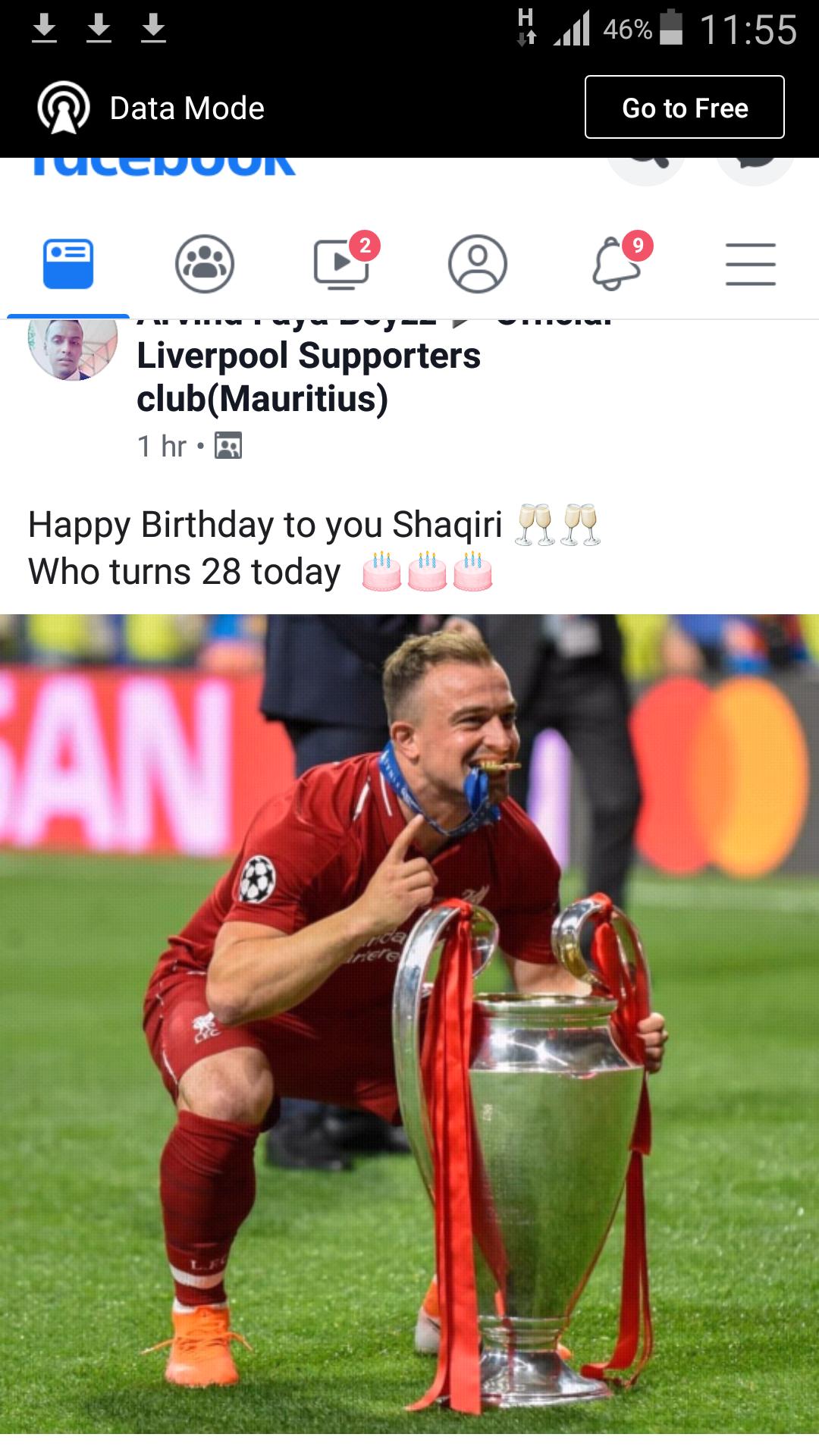 Happy 28 birthday to lfc and Swiss international xherdan shaqiri, kopites loves u, enjoy bro it\s ur day 