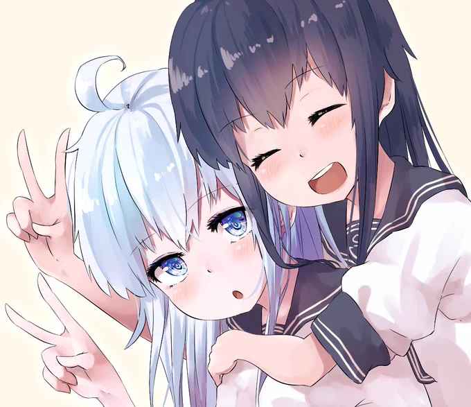 仲良し姉妹はいいゾ～ 