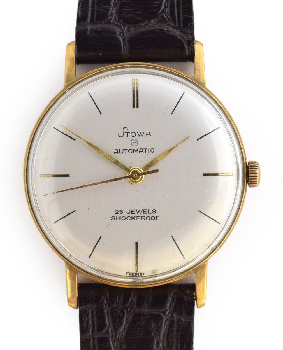 A STOWA AUTOMATIC GENTLEMAN'S WATCH

@visionvintagewatches @atg_vintage @aguyandhiswatches @sheptonflea @cooperantiques @busbyfinewatches @smithswatches
#busbyfinewatches #watchesunderthehammer #cheapvintagewatch