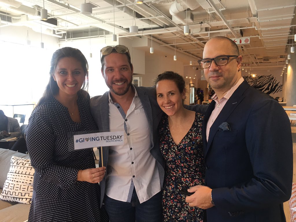 TrevorNoahFdn's tweet photo. #GivingTuesdaySA has begun.
@GivingTuesdaySA @GoodThingsGuy @BrentLindeque @Brand_SA @WithIntent @TheEWT https://t.co/UTRVXbxACe