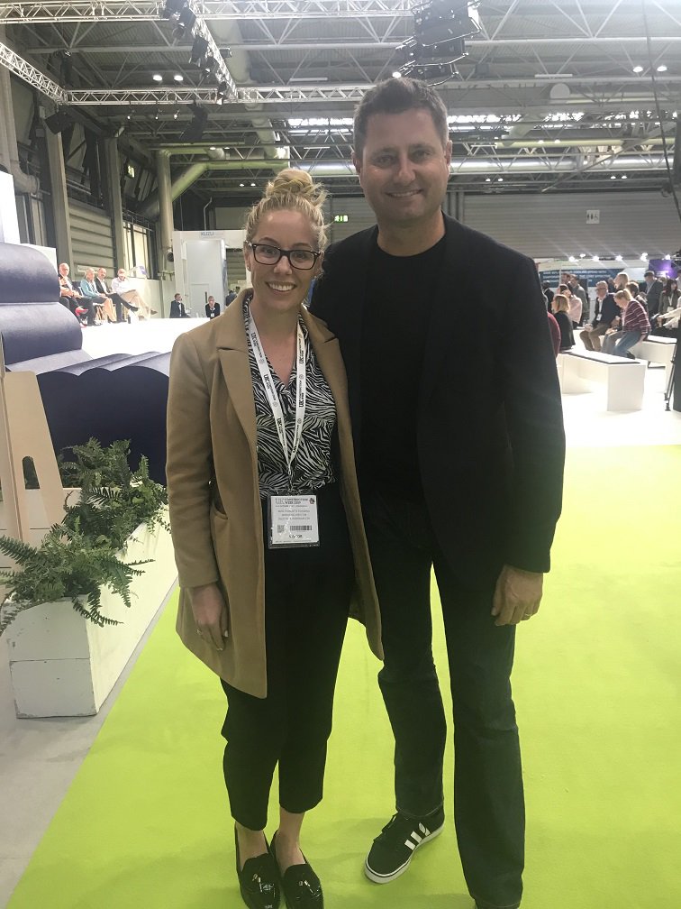 Selectrite's tweet image. So great to meet @MrGeorgeClarke at @UK_CW  on Tuesday 👏🧡 

Major fan girl moment! #ukconstructionweek