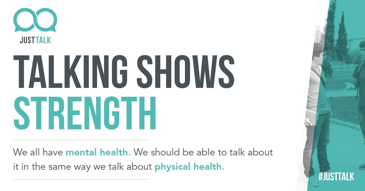It’s #WorldMentalHealthDay2019 and we’re giving young people in #Herts the chance to create their own film to support our #JustTalk campaign which encourages everyone to talk about #mentalhealth. For info and help, visit: justtalkherts.org #WMHD2019 #HealthyinHerts