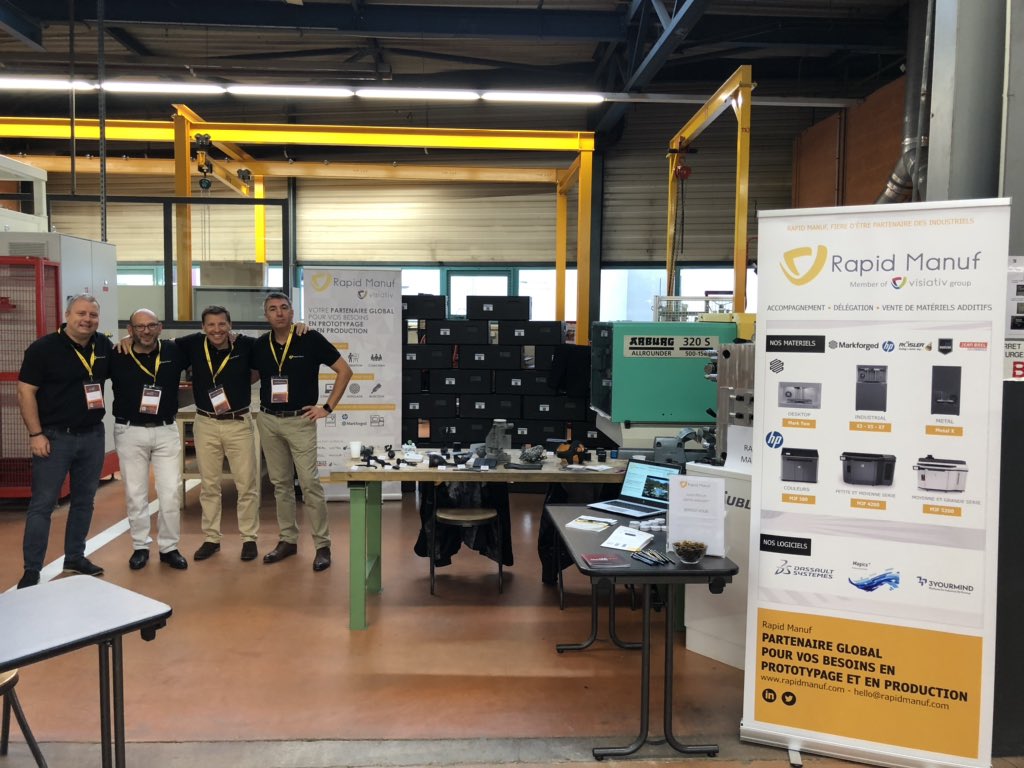Luc_Romano's tweet photo. L’équipe @RapidManuf est à votre dispo pour parler #fabrication_additive chez @AllizePlast pour le #allizeday à tout de suite https://t.co/Q72Wyrtcf3