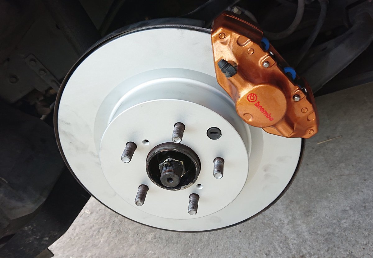 ブレーキローター交換