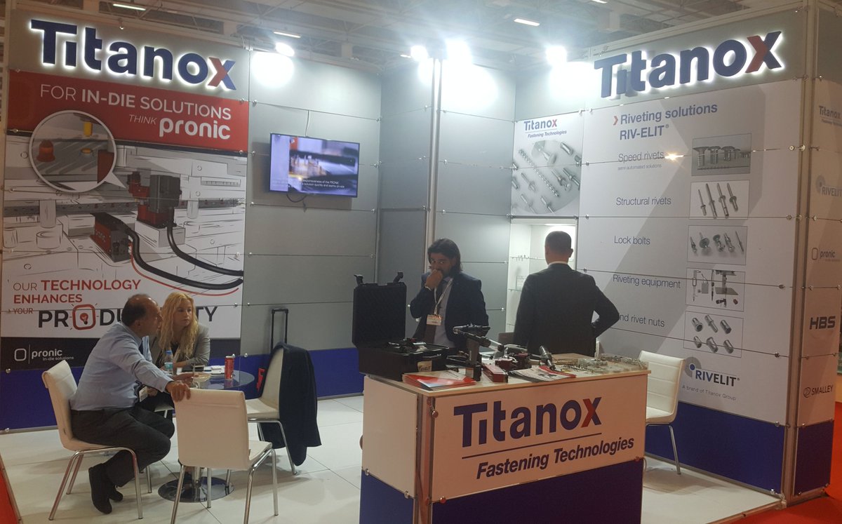 PronicSAS's tweet photo. Live from Maktek exhibition for the first day in Izmir.
Come meet us at Titanox Turkey stand.

#Tapping #Technology #Insertion #Exhibition  #izmir #turkey #maktek #insertion https://t.co/fFhLeaFYGC