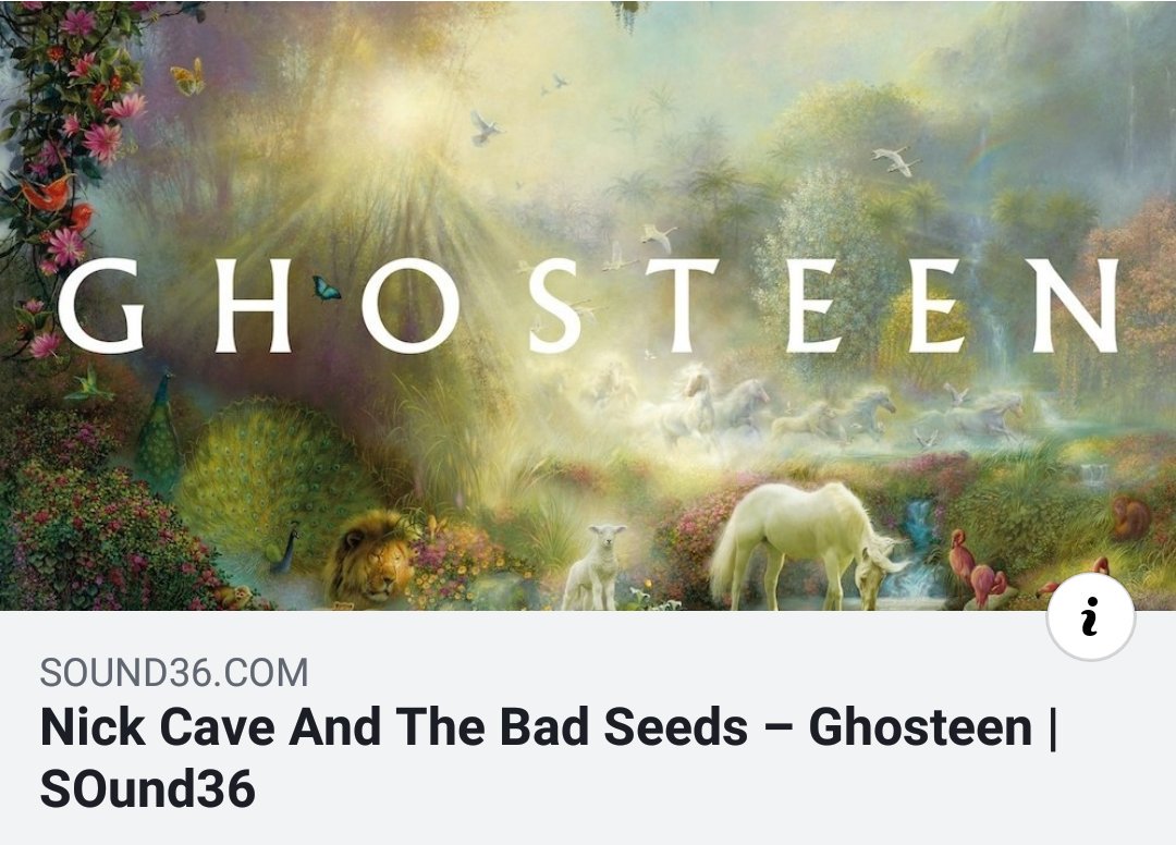 SOund36Magazine's tweet photo. #Ghosteen di @nickcave &amp; The Bad Seeds è una navigazione inconscia dentro un lutto, dentro una speranza che forse non sarà mai raggiungibile. Ce lo raccontano #JRed &amp; #CaterinaLucia 👉 https://t.co/aJ5504KTmU https://t.co/T7niU1iuQA