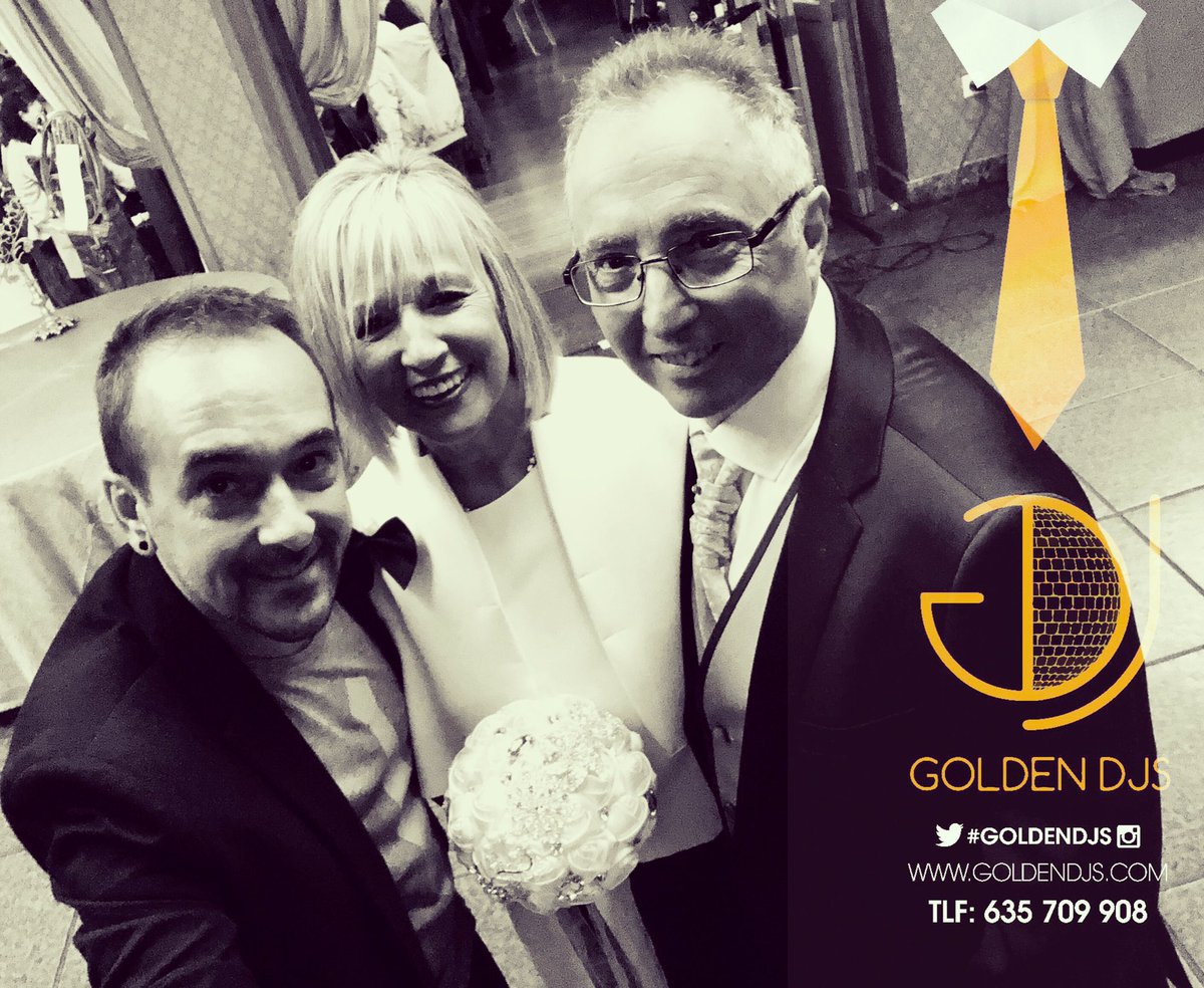 jontirapu's tweet photo. #goldendjs 🌐 #tour2019 #boda 
Lourdes🔗Esteban #zumarraga 
#ezkontza 💐 #tirapu.com 📢 https://t.co/zz5CMTqQ5Z