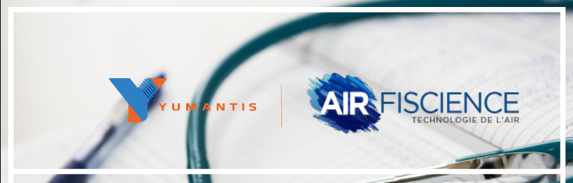 #MARKETPLACE 💻🆕
Retrouvez prochainement les solutions AIR FISCIENCE pour un air plus sains au quotidien ! Sur Yumantis, première plateforme BtoB proposant de nombreuses références à destination des professionnels de #santé !

yumantis.com 👈