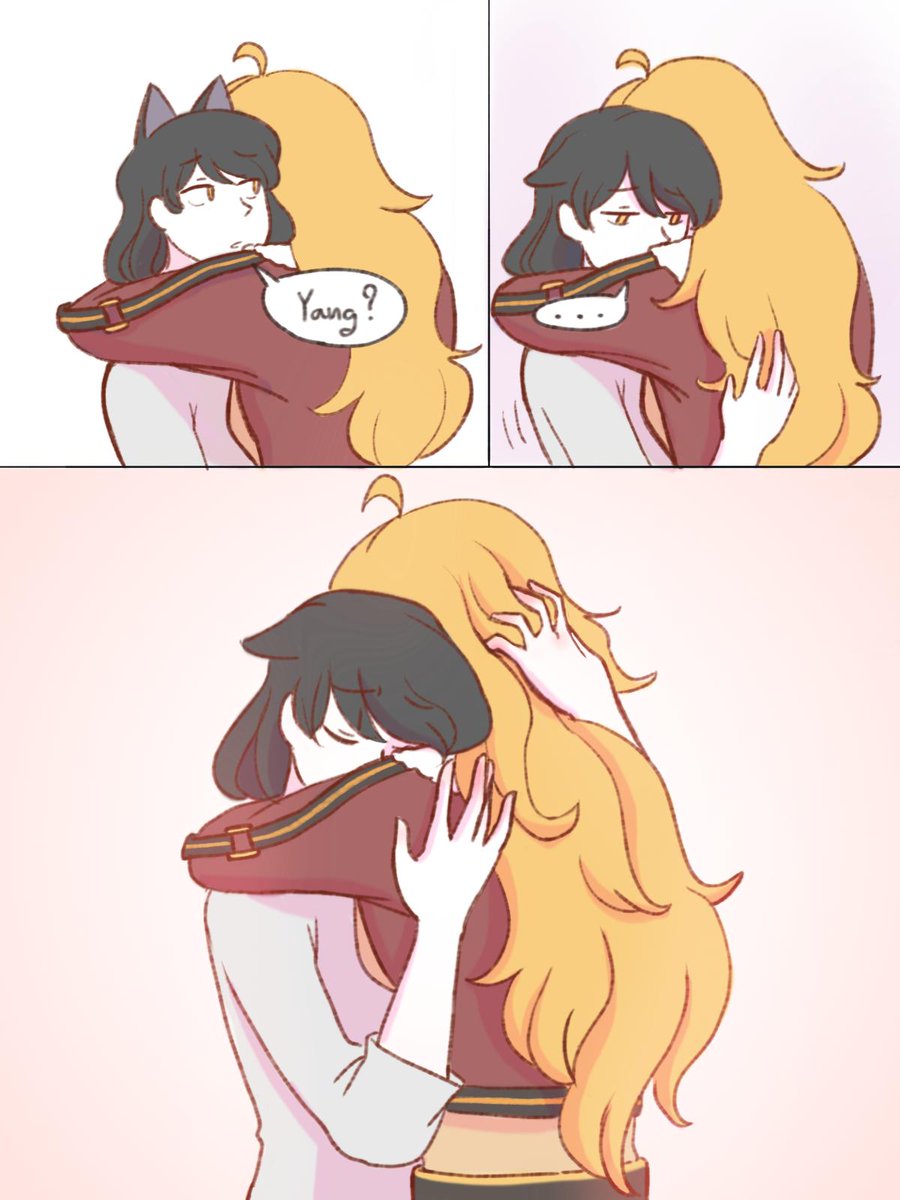 If I see Yang sad again, I want Blake to give her a hug ??? 