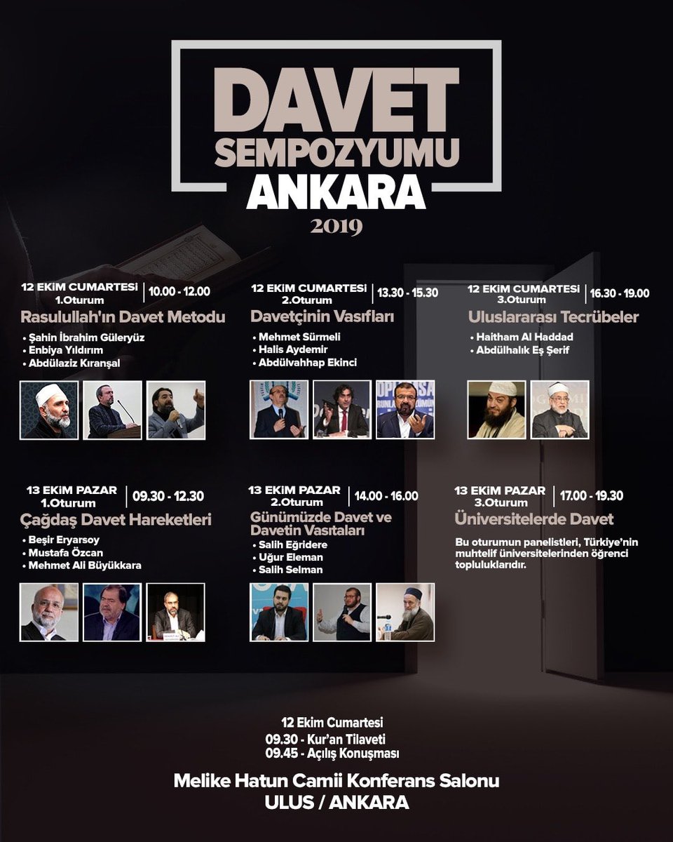 Topluluk olarak davet edildigimiz Ankara'daki sempozyuma dilerseniz katılımınızı bekleriz...