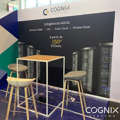 cognixsystems's tweet photo. [#Event] 🖥 C'est parti pour l'#OVHcloudSummit 2019 !🤓 Venez nous rejoindre dans notre beau stand ☕️
#infogerance #Cloud https://t.co/PFcEQM0S5P
