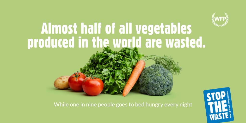 WFP's tweet photo. There is enough food on the planet for every single person, yet 821 million people are affected by hunger. 

Do your part to help #StopTheWaste by:
🛒 shopping smarter
🥘 improving food storage
🥡 eating left-overs https://t.co/LDPCcHmPeK