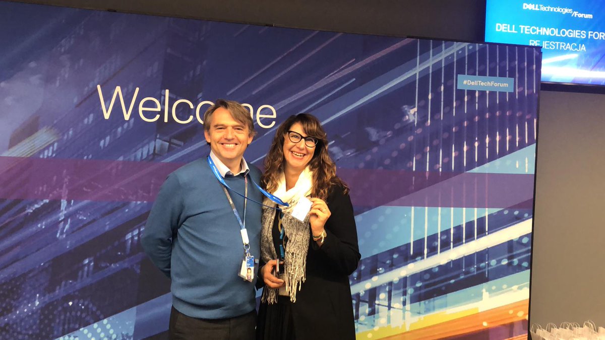 e_corsano's tweet photo. Today we are opening #DellTechForum doors in #Warsaw .. Spectacular and super busy expo, inspiring keynote by @AongusatDell! 
Let' make REAL Trasformation! #Iwork4Dell @anjamonrad @Marcin_Moraw @KaterinaAth @HelenaGlinert @pnugeratdell https://t.co/mUIZwALotw