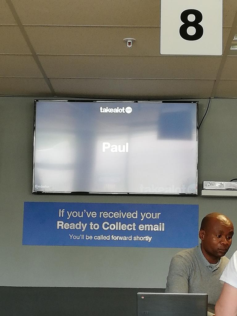 Paul Playdon on Twitter "When you're the only one at Takealot waiting for an order 