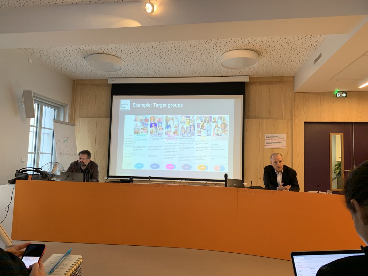 PurdueInParis's tweet photo. Prof. Larry Kilman with @AGSParis discusses the transition from traditional media to a multimedia approach. Did you know the Wall Street Journal committed to revamping its entire digital and editorial process by 2020 to stay on the cutting edge of media? #purdueinparis https://t.co/drpi38KLUU