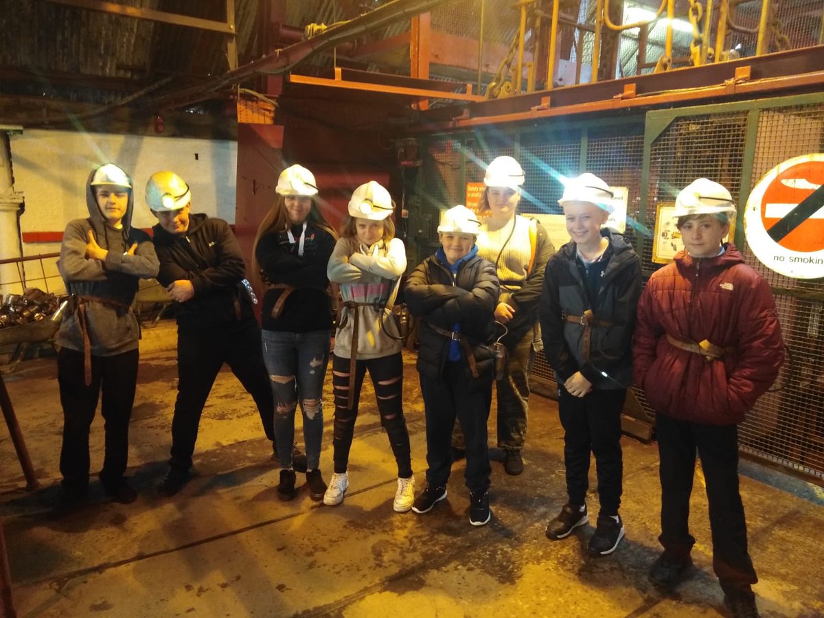 CoedcaeSchool's tweet photo. Unloved Heritage participants thoroughly enjoying @BigPitMuseum experience.
#unlovedheritagellanelli
#carmarthenshireyouthsupport
#newexperiences https://t.co/0zd7g5d7dI