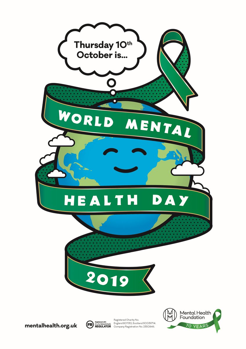 Today is World Mental Health Day. There has never been a better time to sit down, have a cup of tea and talk or listen. Follow the links for support, help and advice bit.ly/1osBbgu
bit.ly/2rKx8yt
 #WorldMentalHealthDay