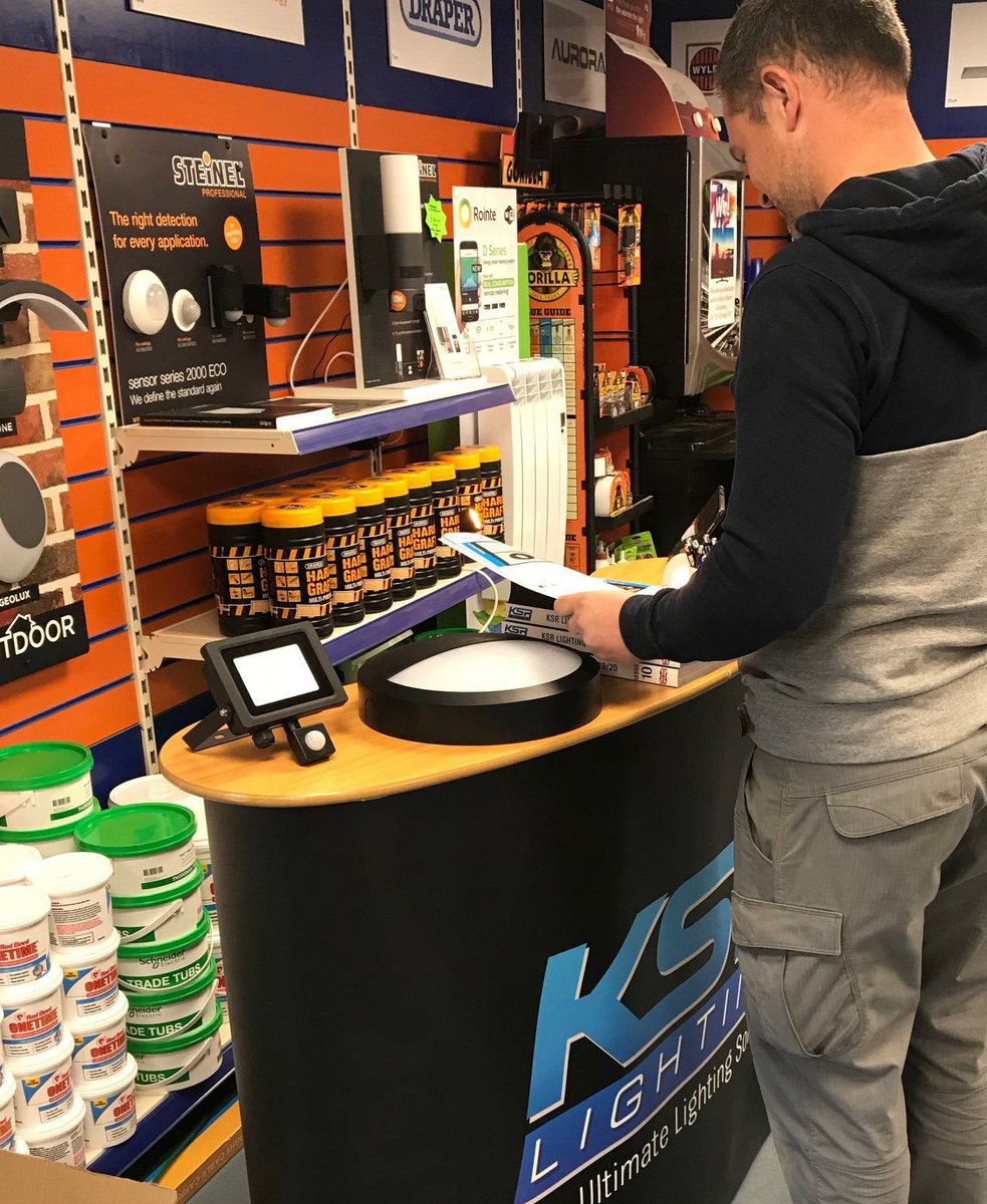 KSRLighting's tweet photo. We're at @kewelectrical #Chichester this morning. Join us to see our new products including our smart lighting ranges.
https://t.co/4d7IPOmcQn
#KSRLighting #Trademorning #breakfastmeeting #smartlighting #homeautomation #ThursdayMotivation https://t.co/6cC6sz6vV2
