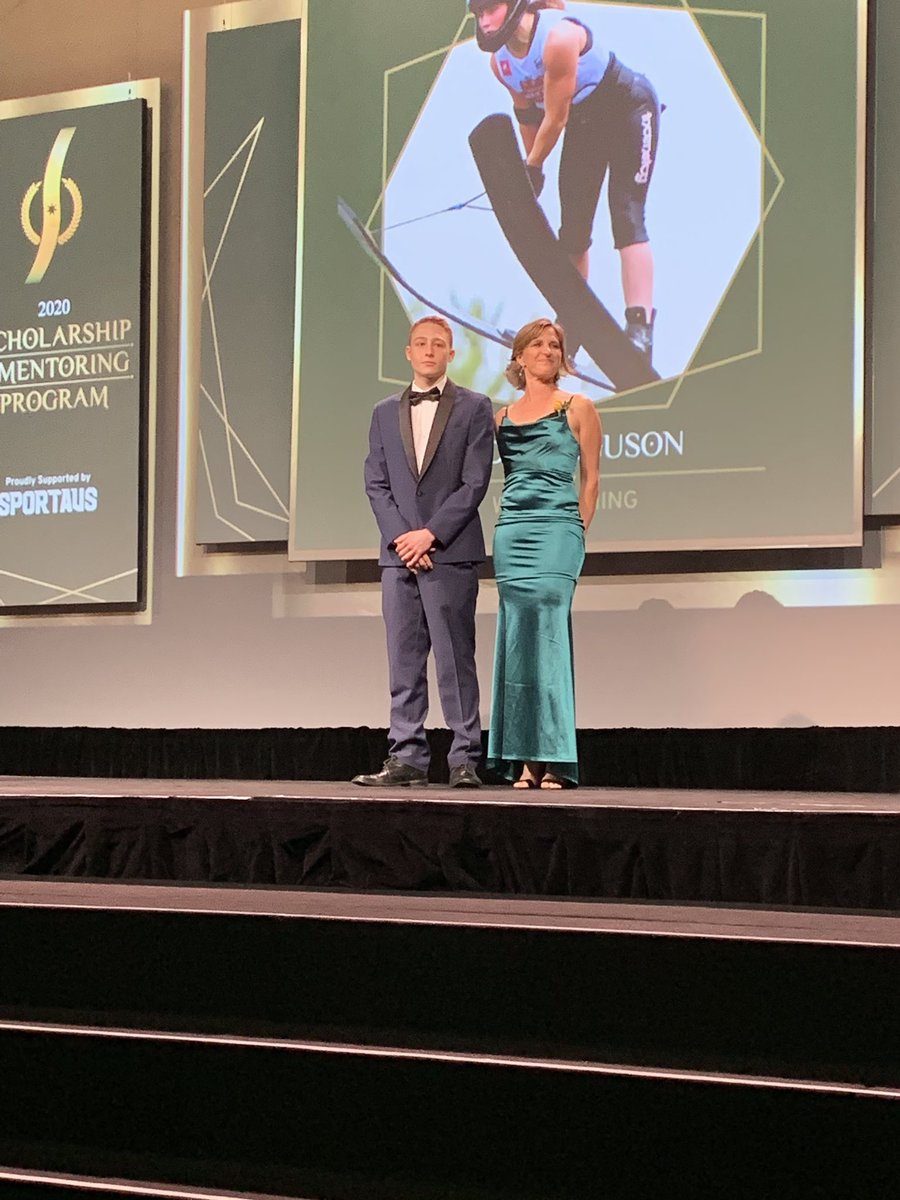 Featherweight boxer Jack Denahy will have squash world champion Sarah Fitz-Gerald in his corner as his #SAHOF mentor.