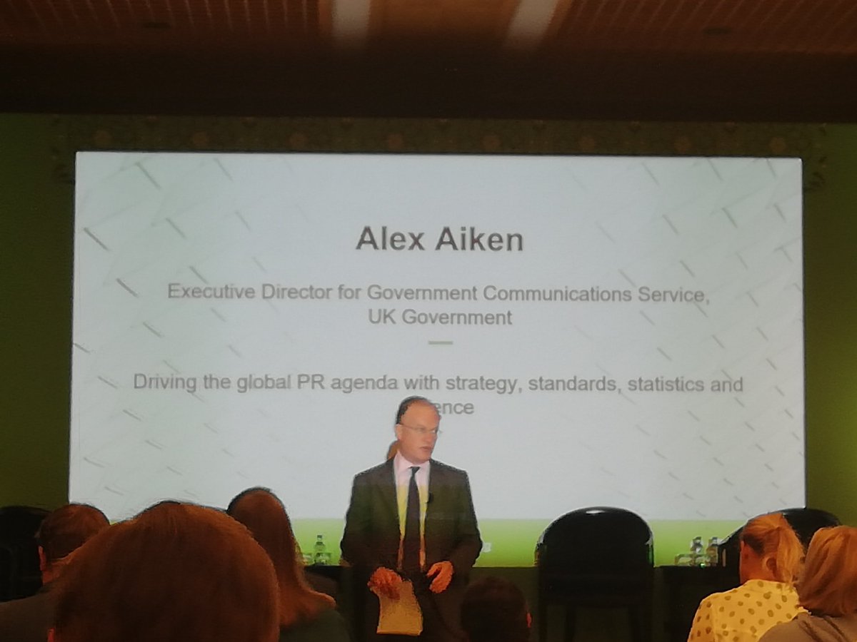 #iccoglobalsummit #Lisbon Transformation '19 - Talent and Technology driving the global PR Agenda - Second day - Keynote from the Exec Director of UK Government Comm @AlexanderAiken @ICCOpr @PRHub_IT @AssociazioneUNA