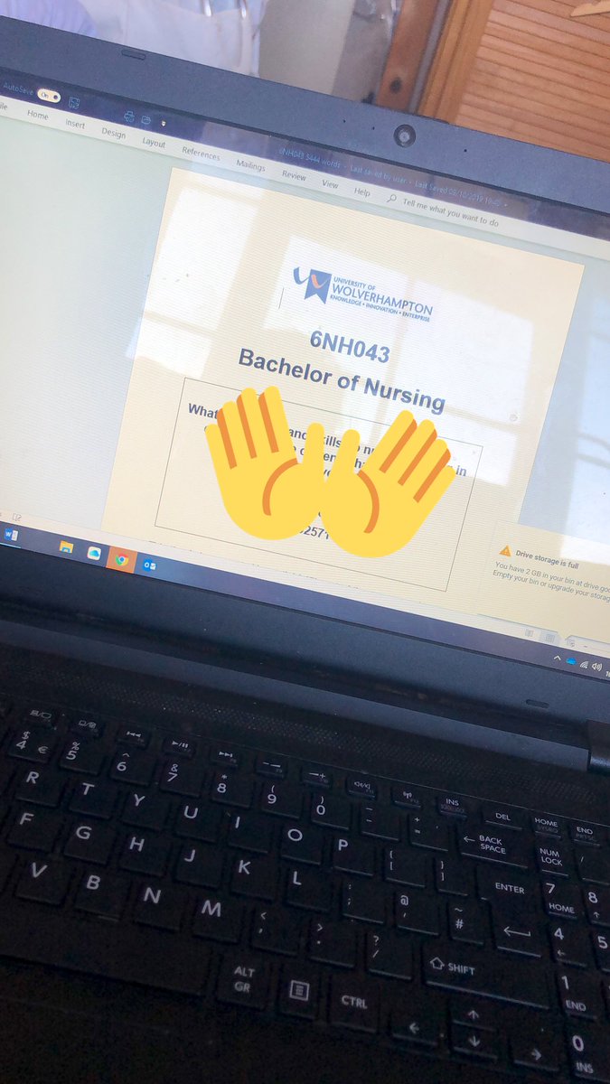 aimiedixonRN's tweet photo. Final push today! Checking and double checking before submitting this afternoon ๐๐ผ always submit early in case something goes horribly wrong on the day ๐๐ผ #StudentNurse #ImSoNervous #WolverhamptonUni @wlvnursing @FEHWStuServices #ResearchProposal https://t.co/1Y3Mlpjebd