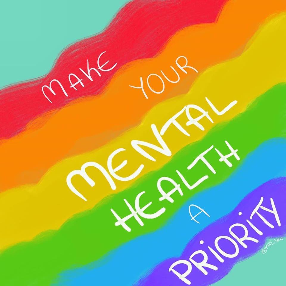 Let’s make mental health a priority today and everyday! You should never feel like your in this alone, it’s always okay to ask for help💚 #WorldMentalHealthDay