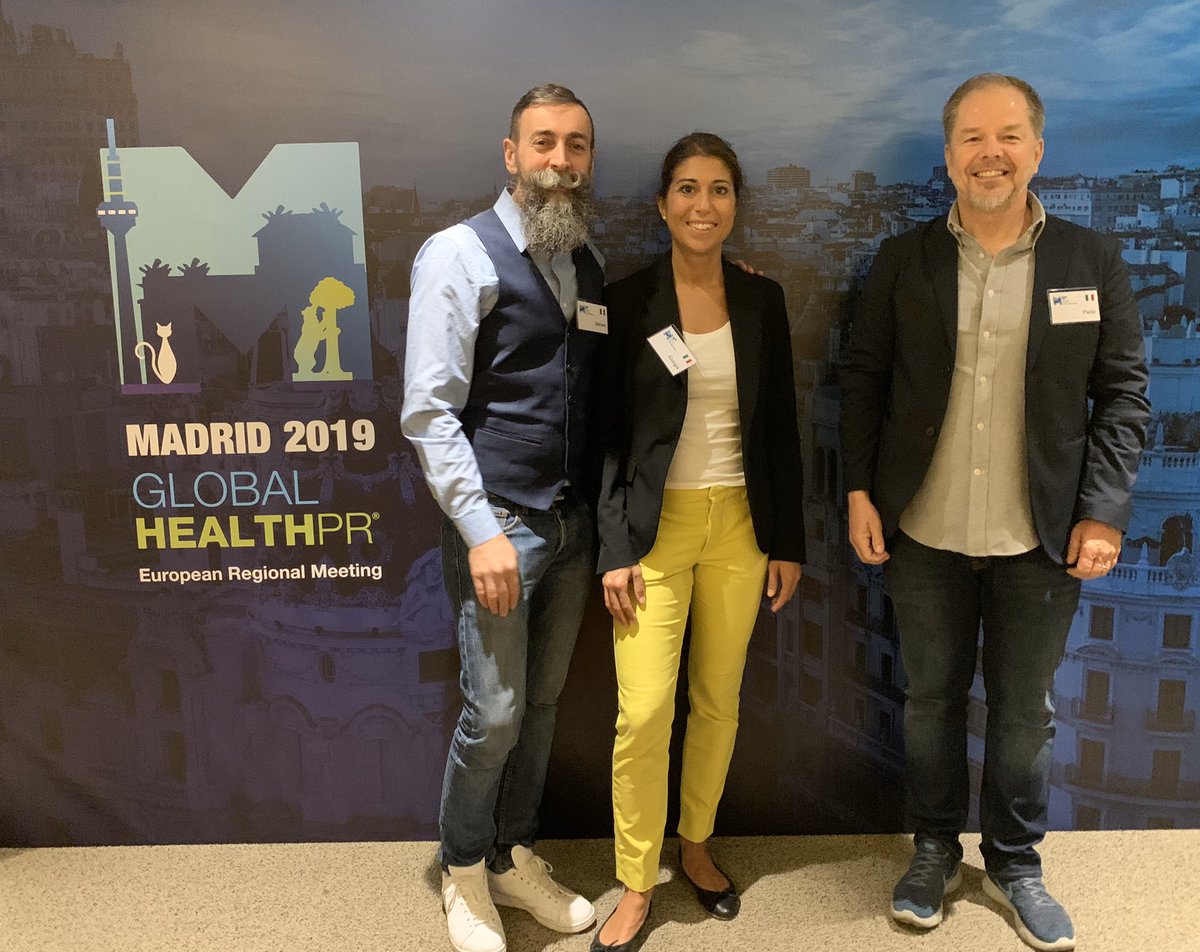 paolo567's tweet photo. Best time to be an indipendent agency, move faster and create value for #health and #pharma brands with the help of our friends at @GLOBALHealthPR 
#GHPRConnects
@connexia https://t.co/n8Bo0N4hNA