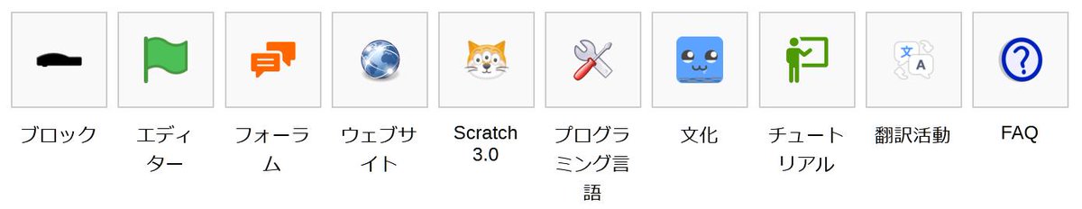 ScratchWiki_ja's tweet photo. Japanese Scratch-Wikiの検索欄のコツ:
・単語で入れる
・固有名詞より一般名で(例: マイクラやマリオはNG。3Dやプラットフォーマーなら○)
・カテゴリ検索も試す(メインページのアイコンが並んでいるとこ 下画像参照) #JapaneseScratchWiki https://t.co/f2QcVZIRjK