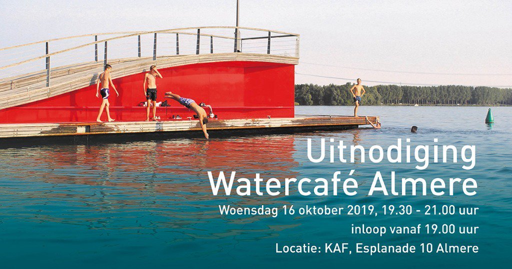 Tijdens dit Watercafé kijken we naar de resultaten tot zover van Almere meet water. Waar is het water het schoonst? Waar is de meeste regen gevallen? Welke planten en dieren zijn gespot? Benieuwd? Kom dan naar het KAF. Iedereen is welkom! #Almerewater #Almeremeetwater #Almere