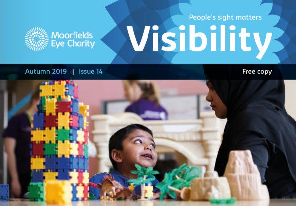 Our latest issue of Visibility magazine is out today! moorfieldseyecharity.org.uk/visibilityautu…

Hear about the groundbreaking research projects we’re supporting; a <a href="/Moorfields/">Moorfields Eye Hospital NHS Foundation Trust</a> patient who has overcome challenges to travel the world; and the first nurse to make it onto the <a href="/OphthoMag/">The Ophthalmologist</a> Power List...
