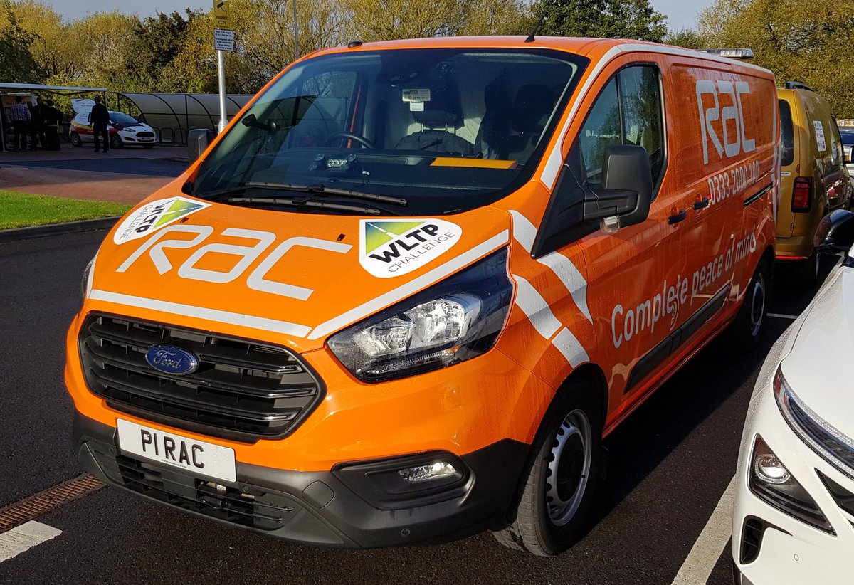 TheRAC_UK's tweet photo. We're here and ready to go at the #WLTPchallenge we'll be with our patrol Ben in his fully laden patrol van seeing how much MPG we can squeeze out of it 💪 https://t.co/z42HLAcVJi